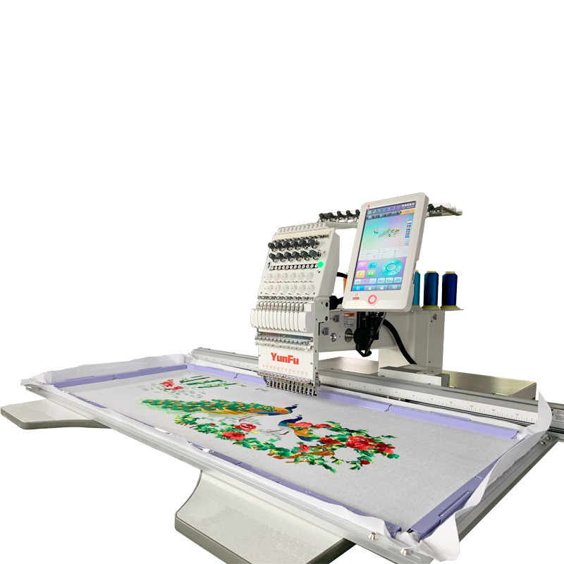 Embroidery Hat Machine - YUNFU Borduurmachine Prijs Enkelkop 12 15