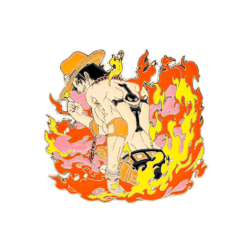 Embroidery Garment - 1 Pc Classics Anime Broche Persoonlijkheid