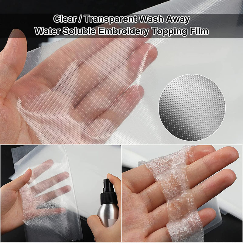 Water Soluble Stabilizer - PVA Wateroplosbare Film Borduurstabilisator Computer Borduursteun