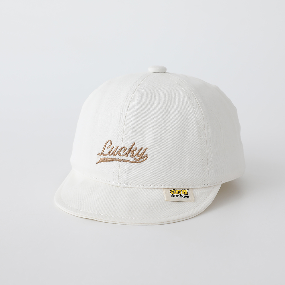 Embroidery Letter - Retro Lucky Letter-borduurwerk, een katoenen verstelbare