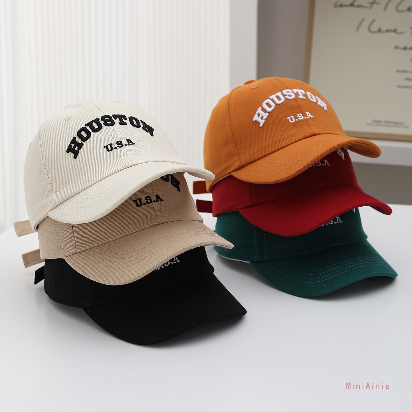 Embroidery Letter - Borduurwerk Letter Kinderen Baseball Cap Mode