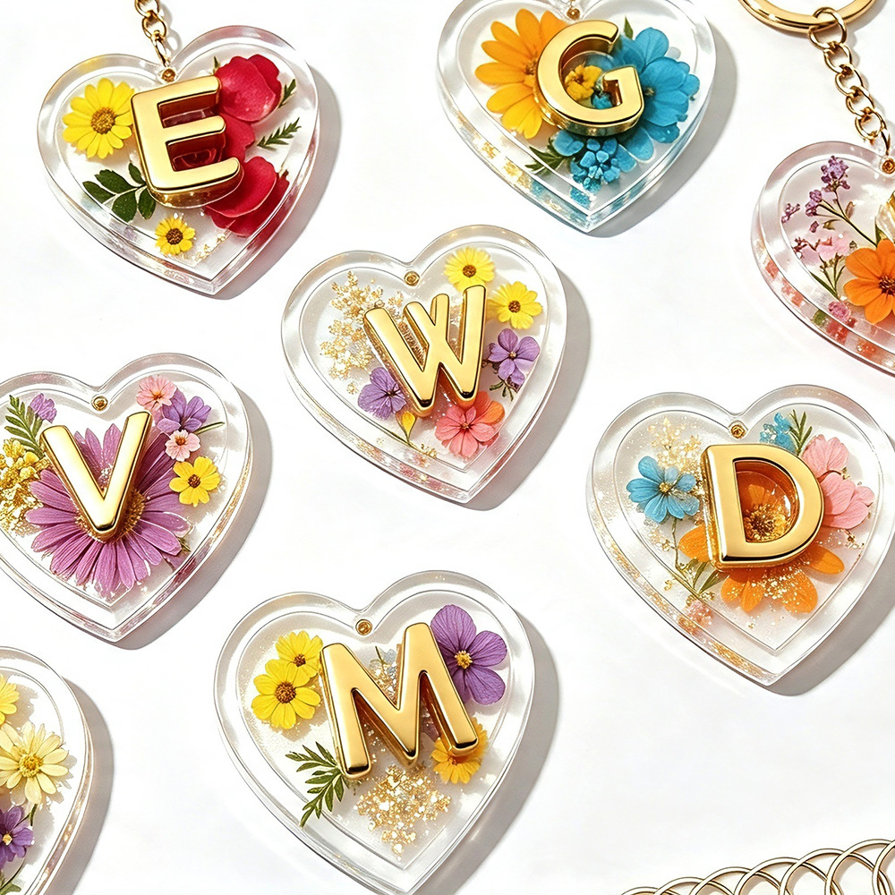 Embroidery Charm - Complete set van 26 letters &