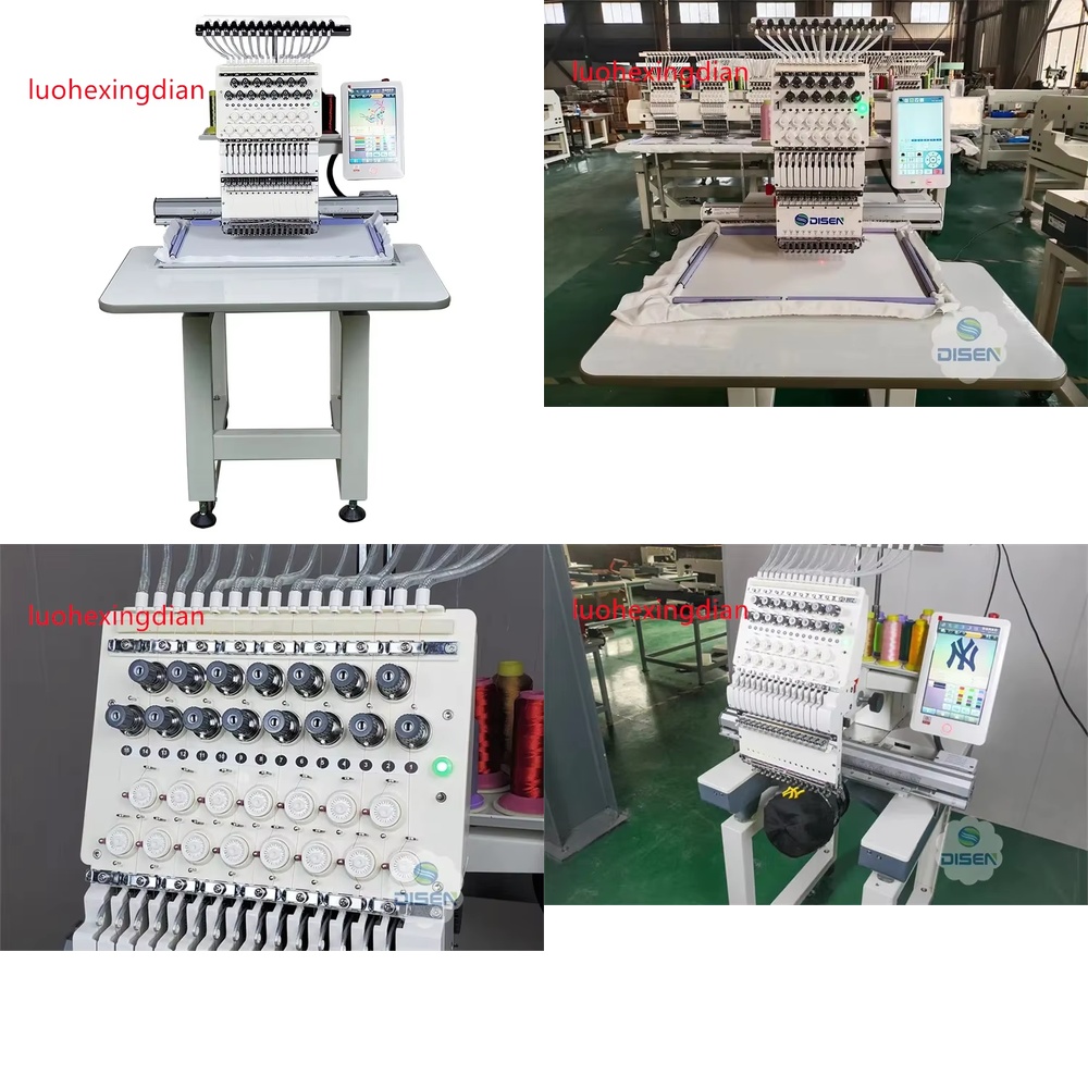 Embroidery Hat Machine - Eénkopige hogesnelheids volautomatische foto-borduurmachine voor Brother