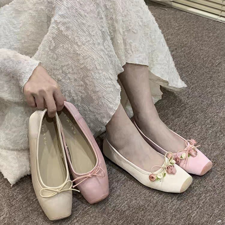 Vrouwen Flats Boog Marie Janes - Embroidery Design Free recensie en prijs