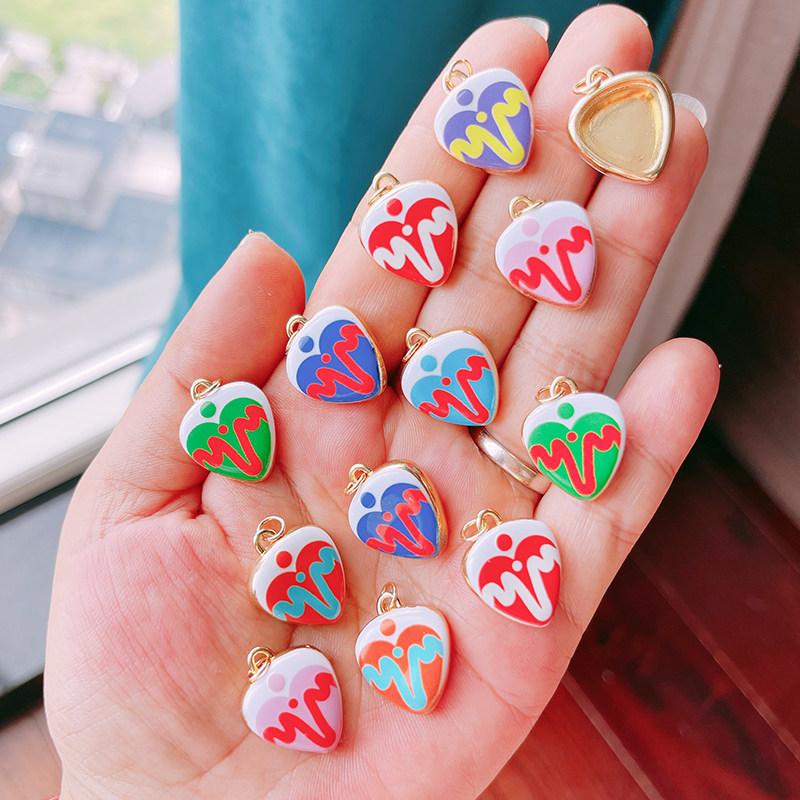 Lot 2 stuks Trendy Heart Star  - Embroidery Charm recensie en prijs