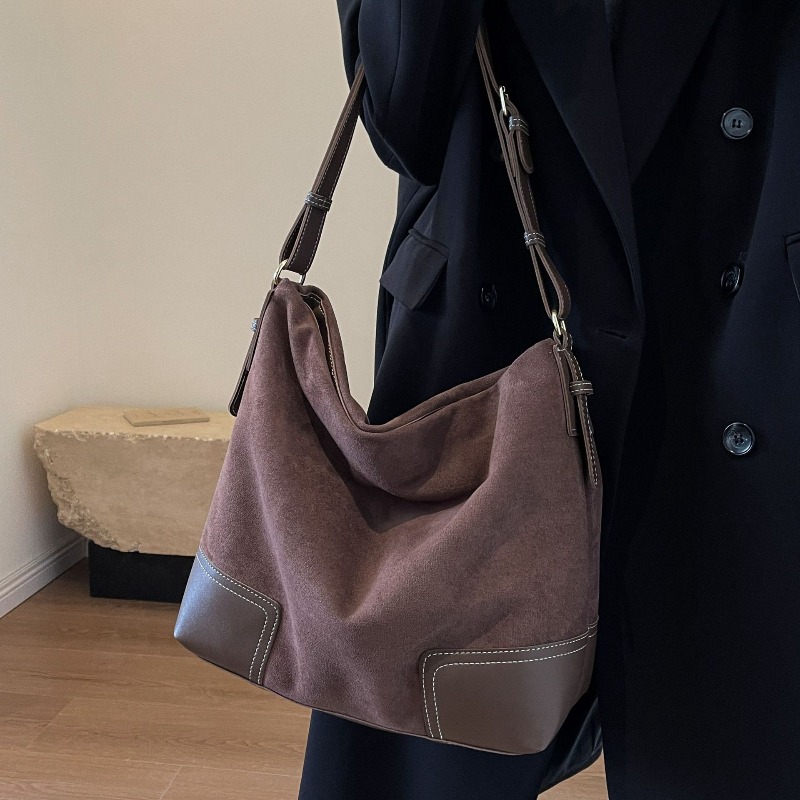 Suede Trendy Veelzijdige Tote  - Embroidery Class recensie en prijs