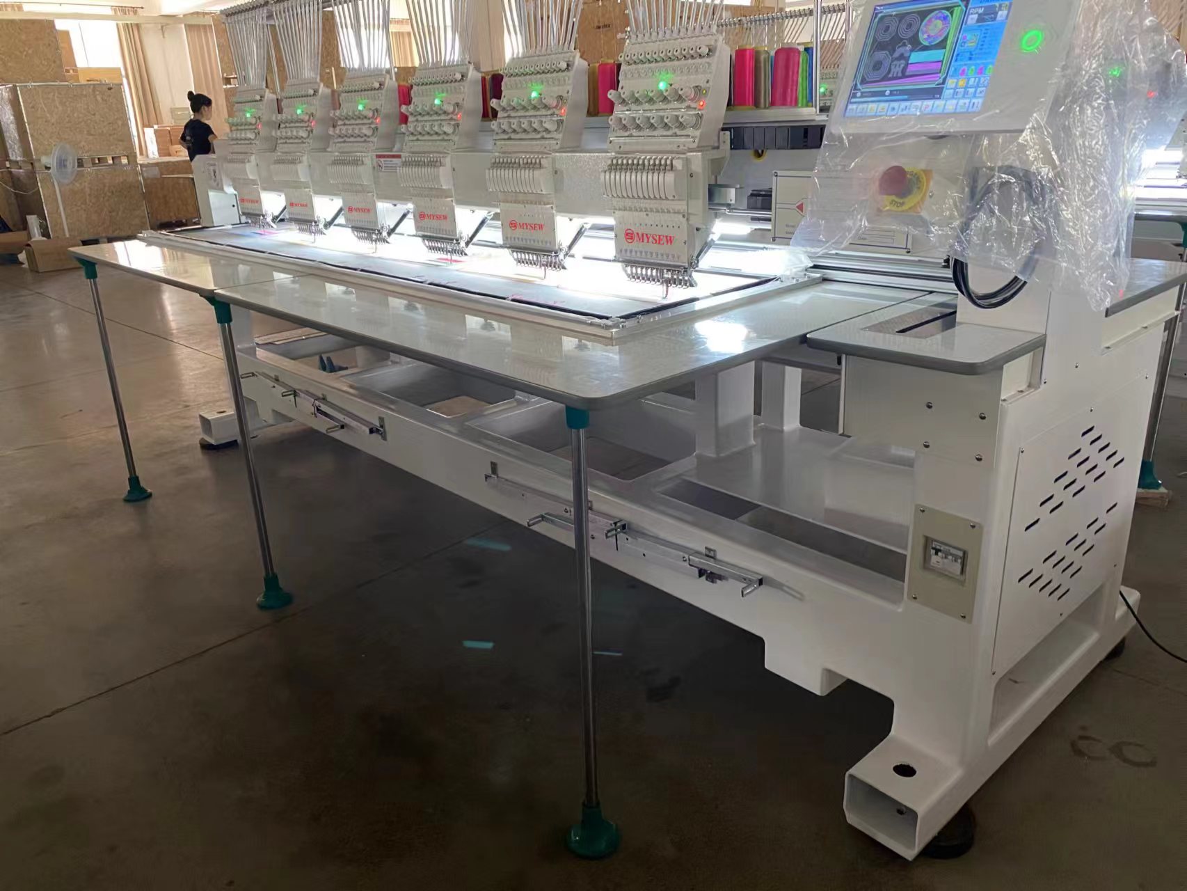 Industriële automatische bordu - Embroidery Hat Machine recensie en prijs