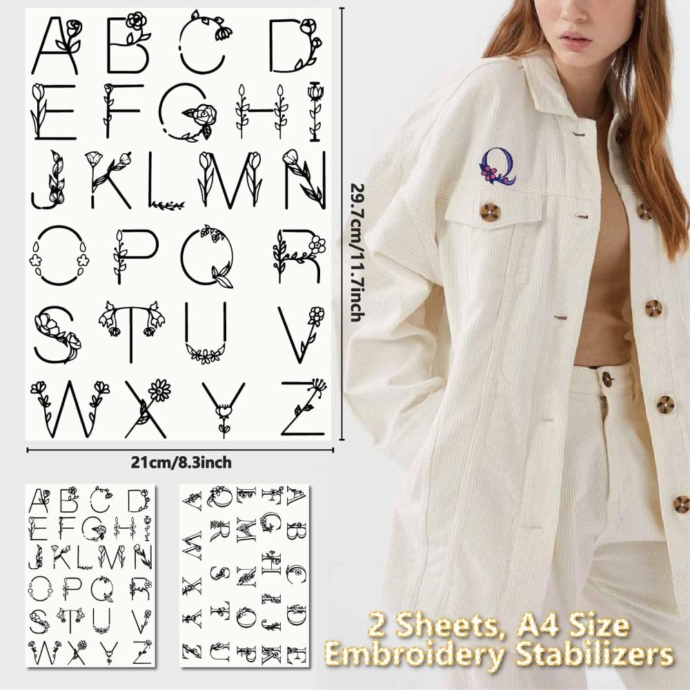 Letter A-Z Wateroplosbare bord - Water Soluble Stabilizer recensie en prijs