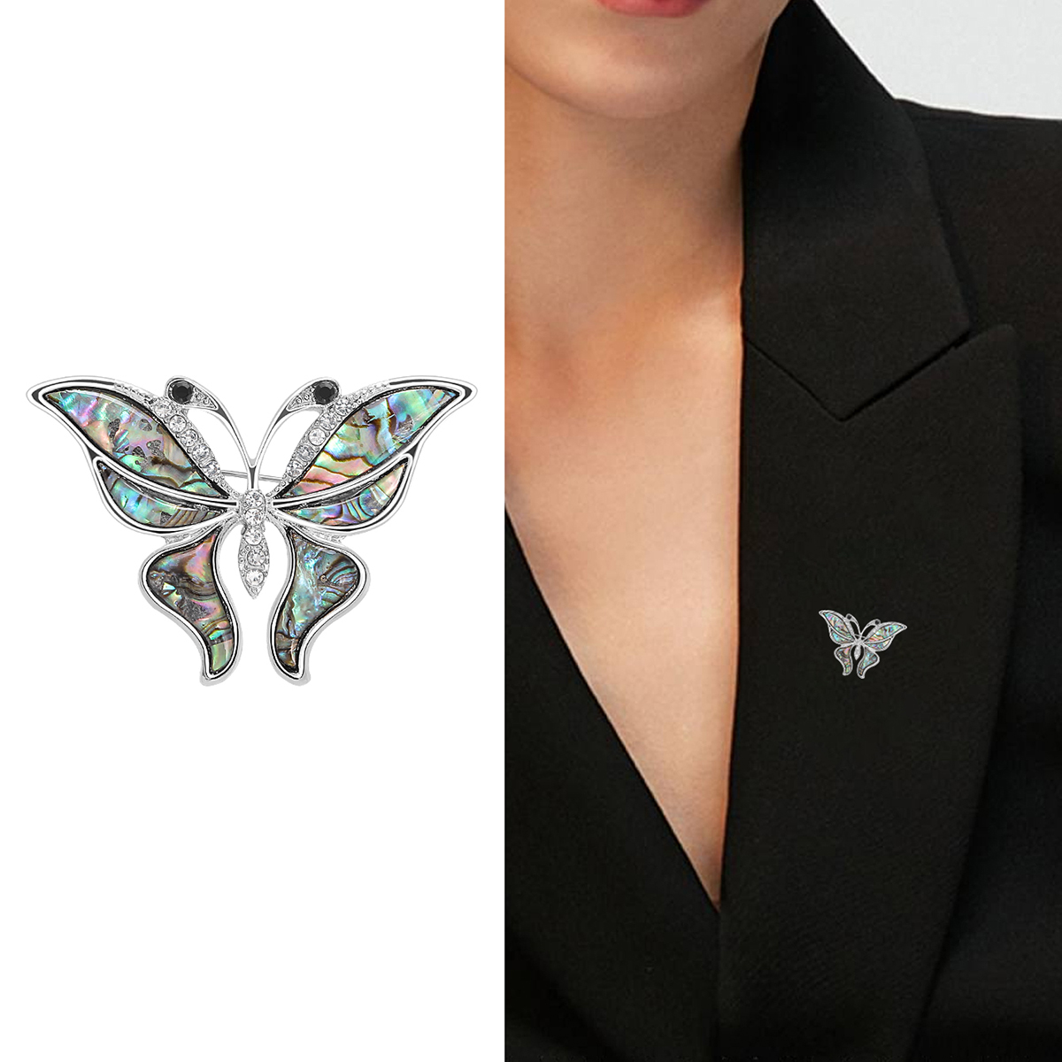 Shell Dolfijn Broches voor Vro - Embroidery Whale recensie en prijs