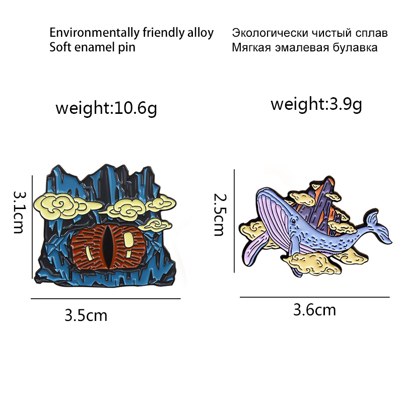 Cartoon Piek Duivelsoog en Wal - Embroidery Whale recensie en prijs