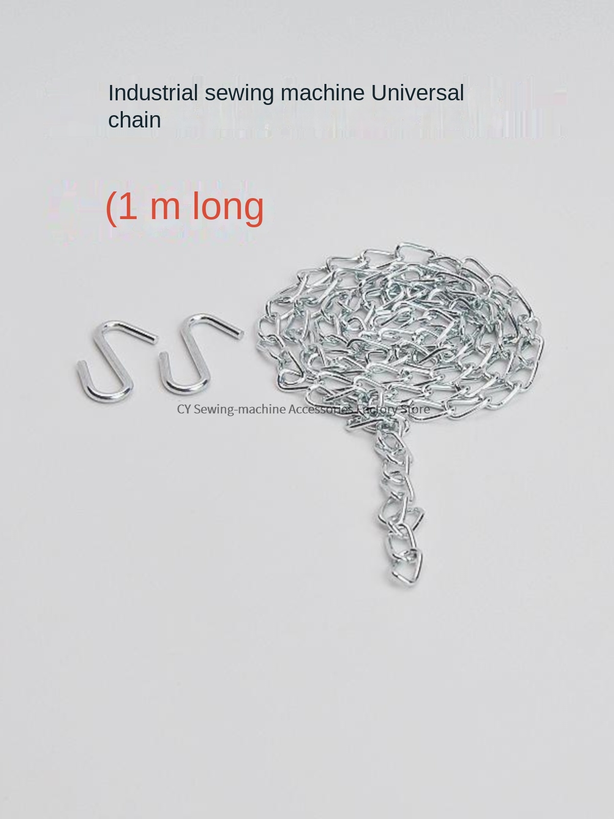 1 m ijzeren ketting met haakpe - Embroidery Chain Stitch recensie en prijs