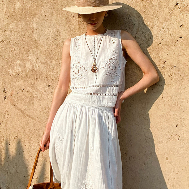 Franse ontwerper Boho witte ka - Embroidery Class recensie en prijs