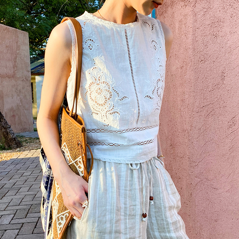Franse ontwerper Boho witte ka - Embroidery Class recensie en prijs