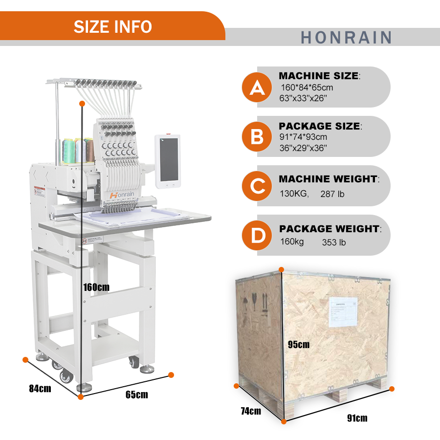 Industriële borduurmachine met - Embroidery Hat Machine recensie en prijs