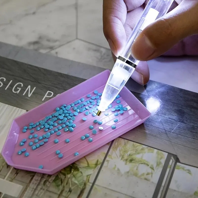 LED-licht Diamantschilderpen 1 - Embroidery Artwork recensie en prijs