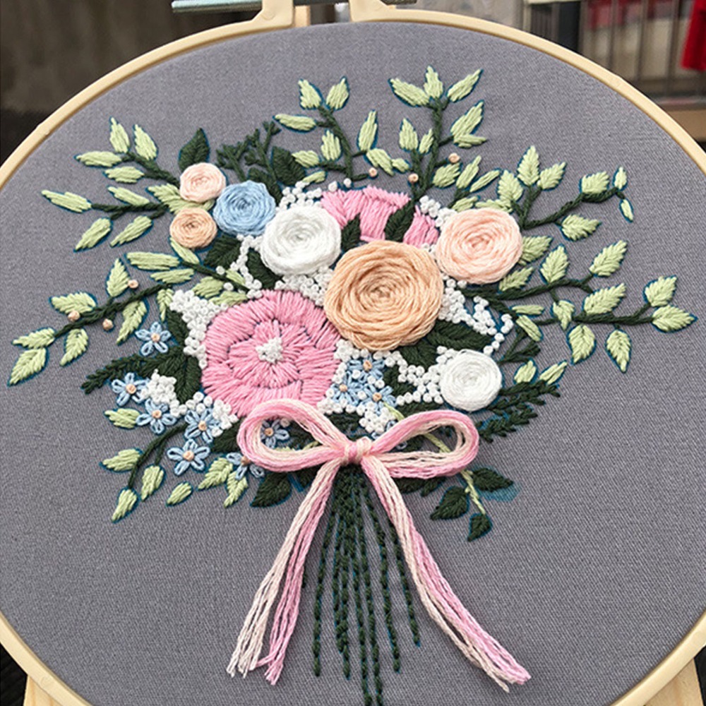 Geborduurde patroonstartset me - Embroidery Design Patterns Flowers recensie en prijs
