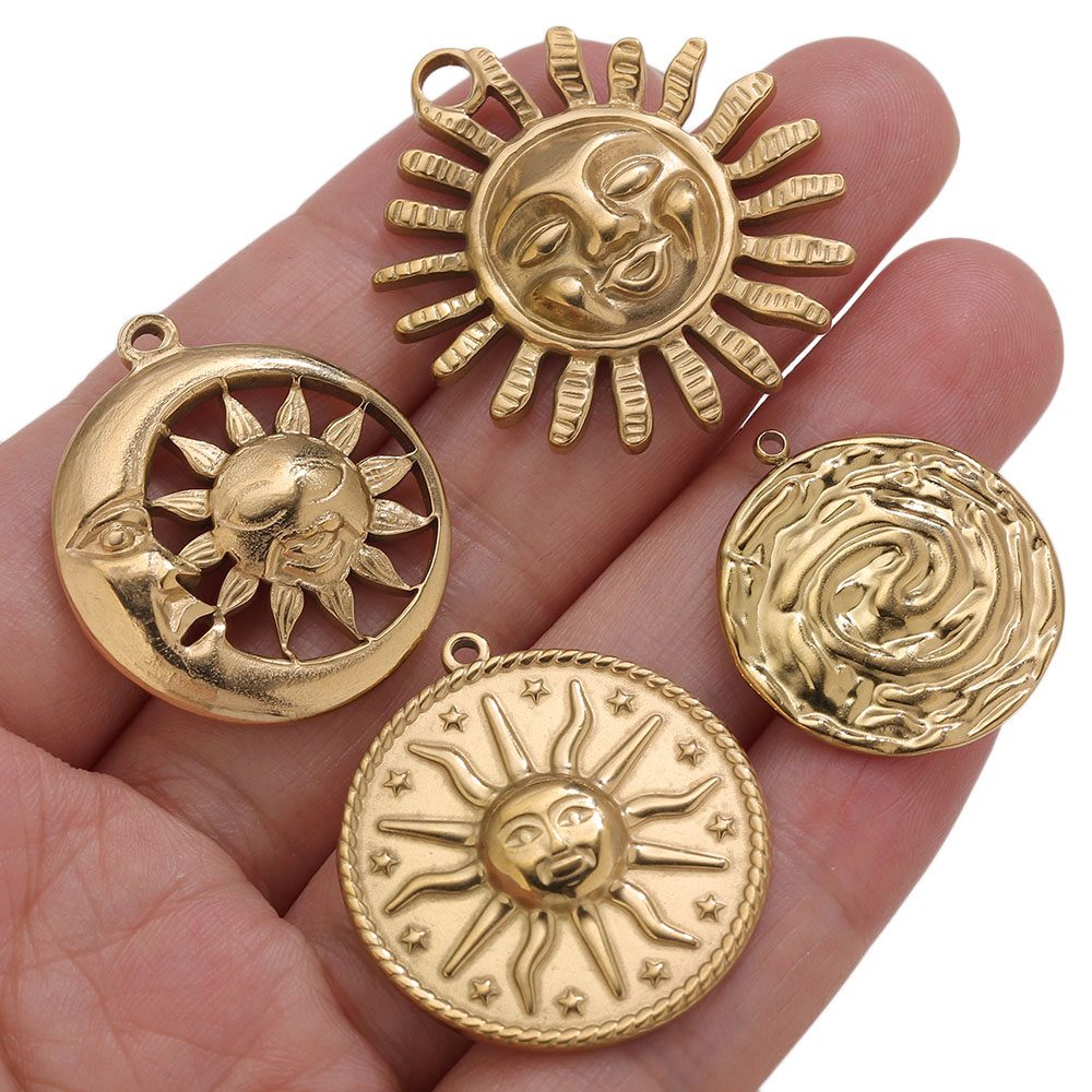 5 stuks PVD gouden bedels roes - Embroidery Charm recensie en prijs