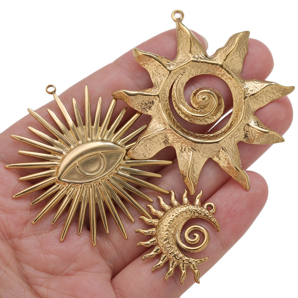 5 stuks PVD gouden bedels roes - Embroidery Charm recensie en prijs