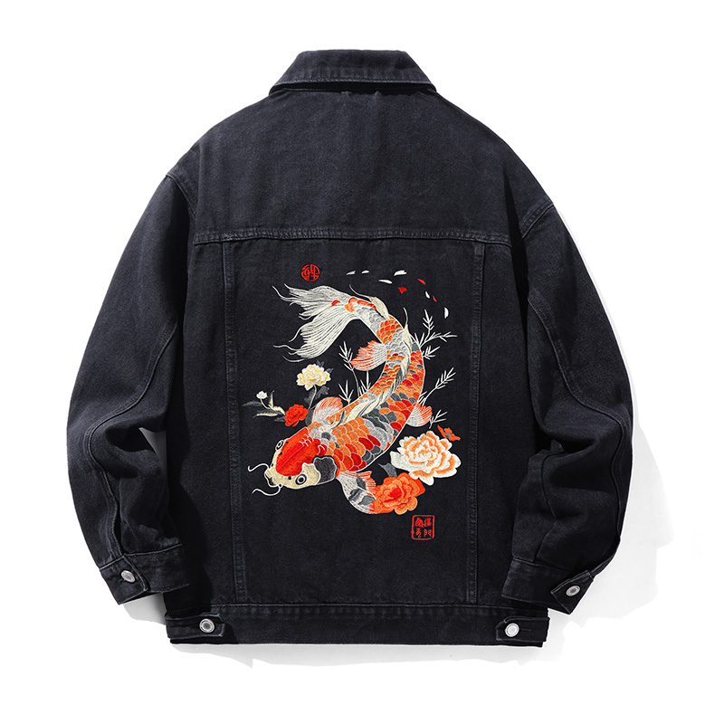 High-end retro gloeiende jeans - Embroidery Jacket Jeans recensie en prijs