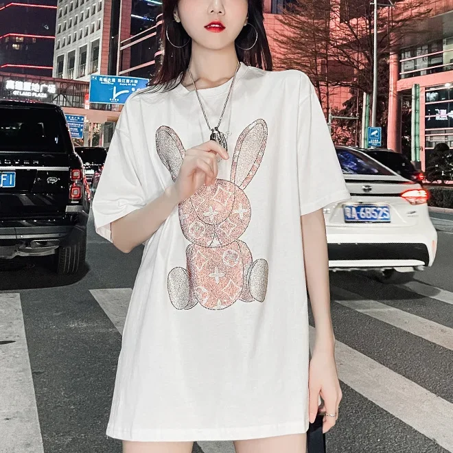Zomer casual T-shirt voor dame - Embroidery A recensie en prijs