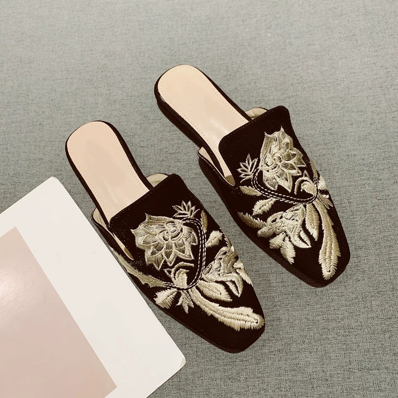 2026 Nieuwe Dames Schoen Retro - Embroidery Design Free recensie en prijs
