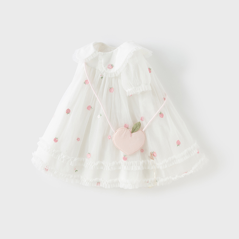Dave Bella Meisjes Baby Mesh P - Embroidery Charm recensie en prijs