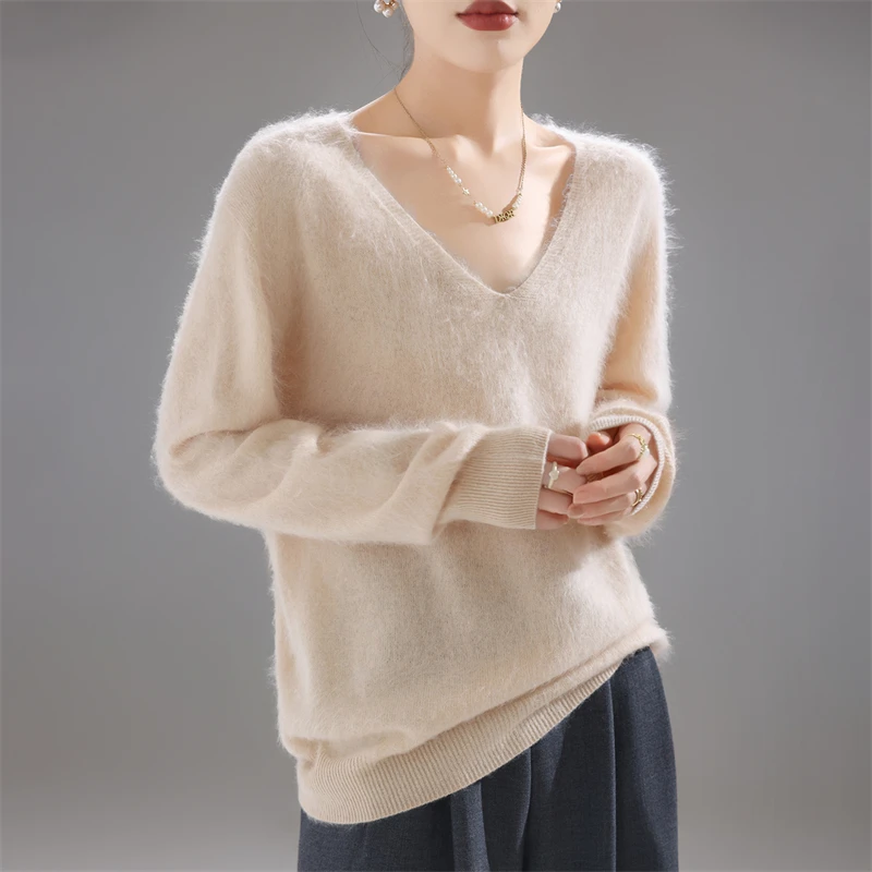 2025 Dames trui van 100% merin - Embroidery A recensie en prijs