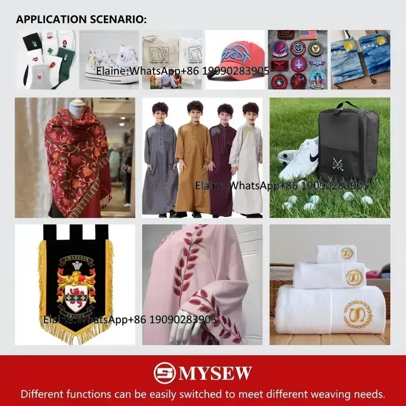 MYSEW MBC1201 Automatische Ind - Embroidery Hat Machine recensie en prijs