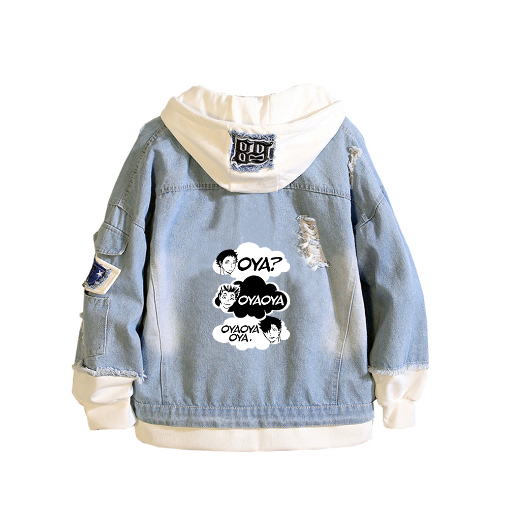 Haikyuu Karasuno VBC Print Vro - Embroidery Jacket Jeans recensie en prijs