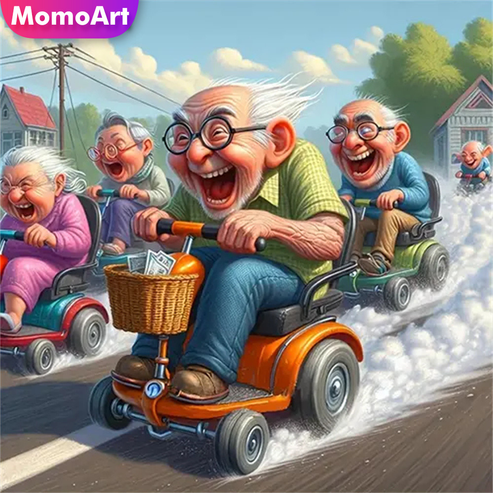 Momoart 5D DIY Diamond Mozaïek - Embroidery Artwork recensie en prijs