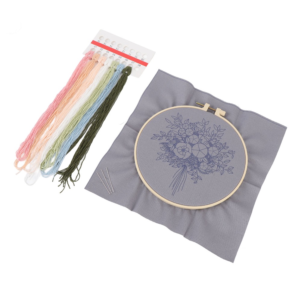 Geborduurde patroonborduurset  - Embroidery Design Patterns Flowers recensie en prijs