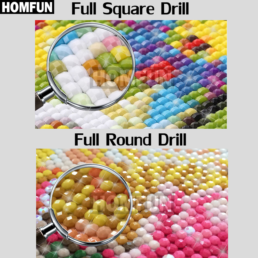 Homfun Ab Diamant Schilderij K - Embroidery Roll Pattern recensie en prijs