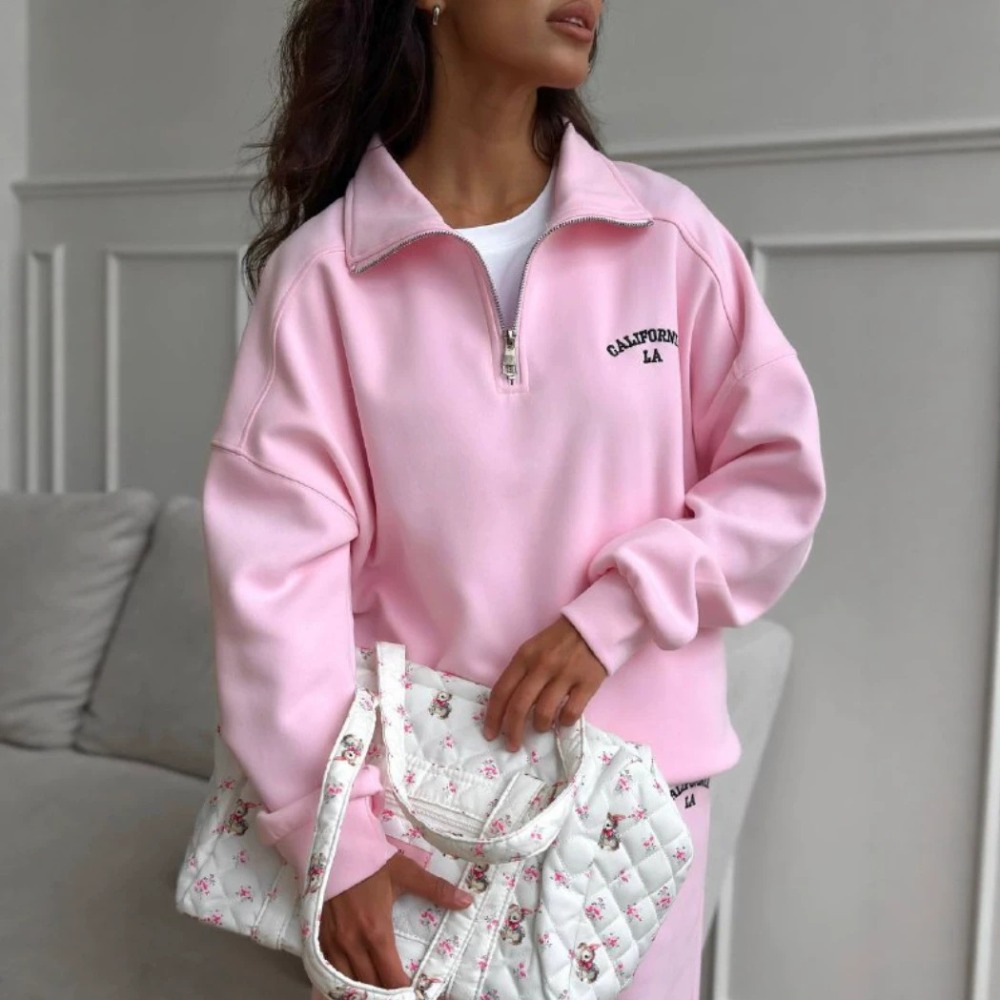 Sportieve stijl hoodie met geb - Embroidery A recensie en prijs