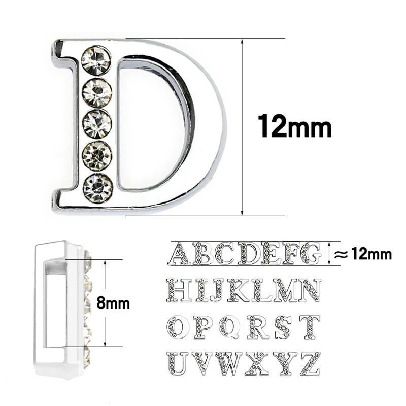 50 stk/partij Gat 8MM Slide Le - Embroidery Charm recensie en prijs