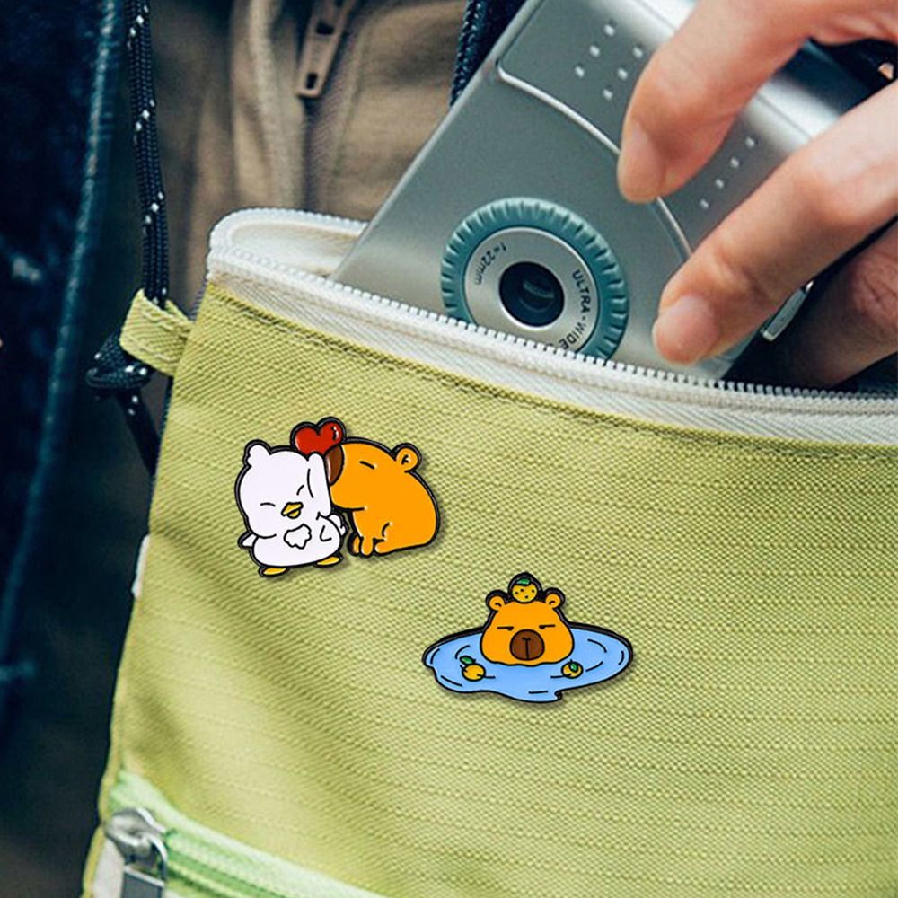 Cartoon Capybara Broche Creati - Embroidery Whale recensie en prijs